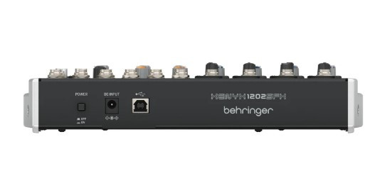 BEHRINGER XENYX 1202SFX - микшер, 12 каналов, 4 микрофонных предусилителя, USB, FX процессор - фото 2 - id-p222166997