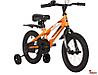 Детские велосипеды Novatrack Juster 14 2023 145JUSTER.OR23 (оранжевый), фото 2