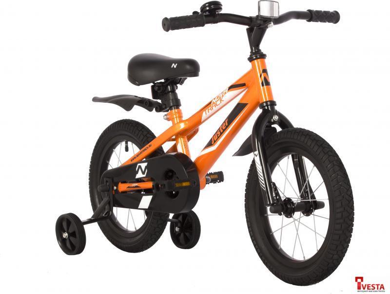 Детские велосипеды Novatrack Juster 14 2023 145JUSTER.OR23 (оранжевый) - фото 2 - id-p224491891