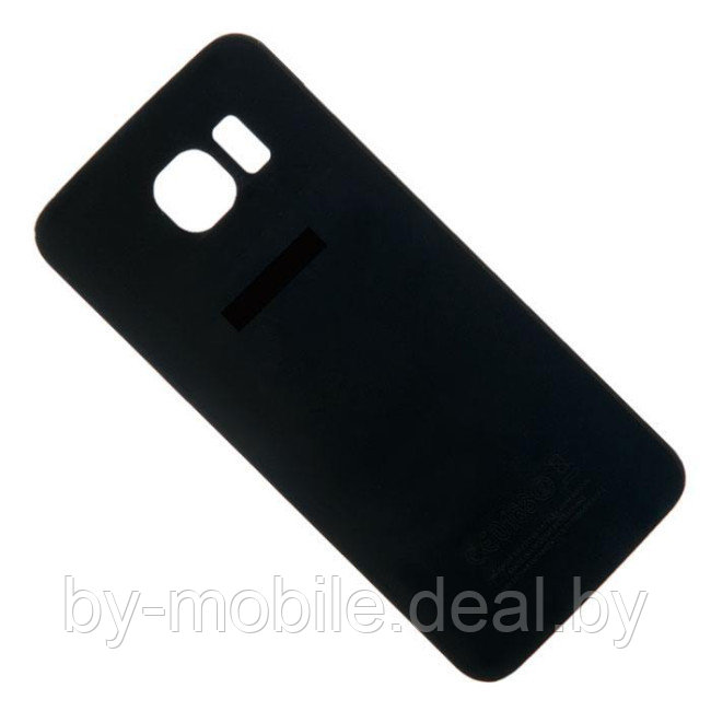 Задняя крышка (стекло) для Samsung Galaxy s6 Edge plus + G928F черный - фото 1 - id-p224492409