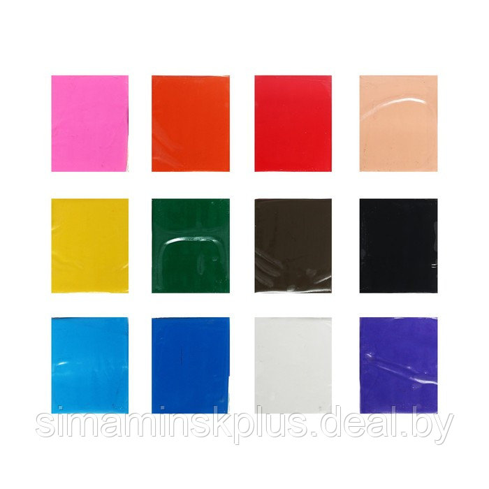Глина полимерная запекаемая BRAUBERG ART CLASSIC, 12 цв*20 г, в пакете - фото 2 - id-p224496000