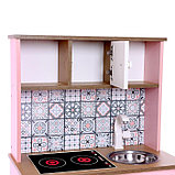 Игровая мебель «Детская кухня «Розовая плитка», фото 4