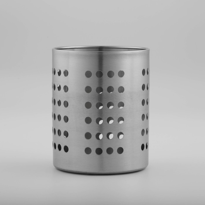 Подставка из нержавеющей стали для столовых приборов Доляна «Индия», 12×10 см - фото 3 - id-p224495821
