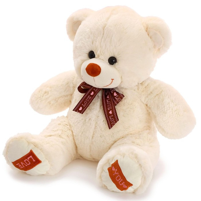 Мягкая игрушка «Медведь Амур» молочный, 70 см - фото 2 - id-p224495623