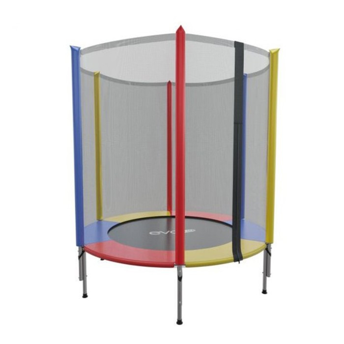 Батут с внешней сеткой EVO JUMP Color, диаметр 4,5ft 140 см - фото 2 - id-p224495650