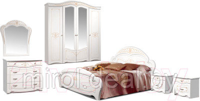 Комплект мебели для спальни ФорестДекоГрупп Луиза 4 - фото 1 - id-p224496473
