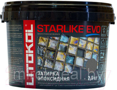 Фуга Litokol Эпоксидная Starlike Evo S.125 - фото 1 - id-p224496689