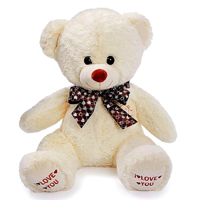 Мягкая игрушка «Медведь Топтыжка», цвет молочный, 70 см - фото 1 - id-p224497437