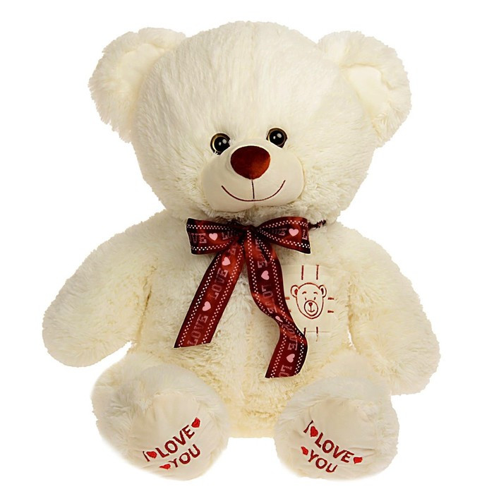 Мягкая игрушка «Медведь Топтыжка», цвет молочный, 70 см - фото 3 - id-p224497437
