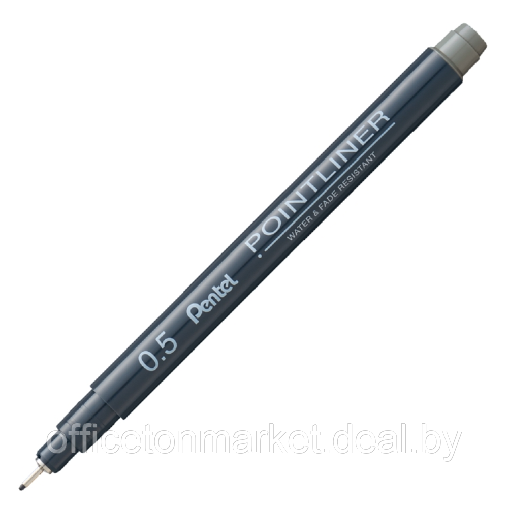 Ручка капиллярная "Pointliner", 0.5 мм, серый - фото 1 - id-p223519921