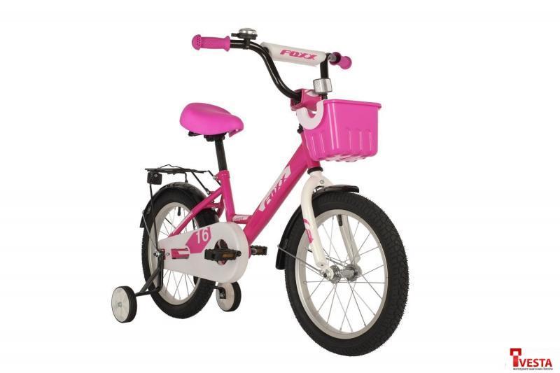 Детские велосипеды Foxx Simple 16 2021 (розовый) - фото 2 - id-p224497874
