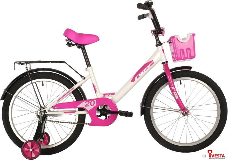 Детские велосипеды Foxx Simple 20 2021 (белый)