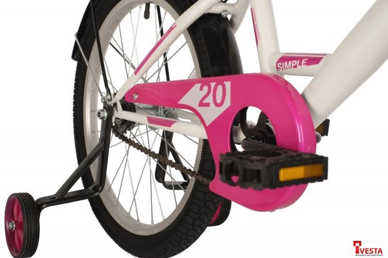 Детские велосипеды Foxx Simple 20 2021 (белый) - фото 7 - id-p224497876