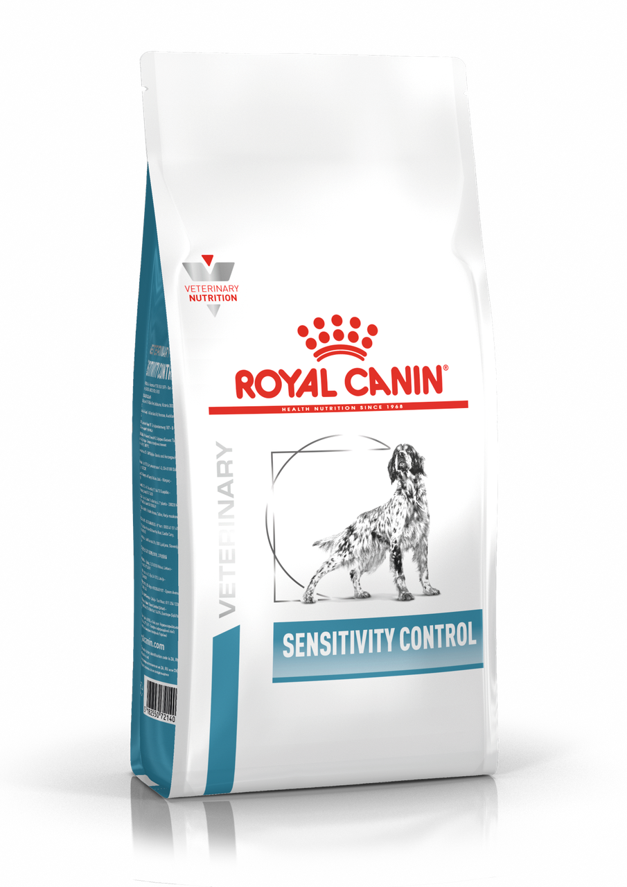 Сухой корм-диета Royal Canin Sensitivity Control для собак средних и крупных пород с пищевой аллергией1,5кг.