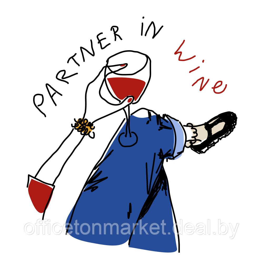 Скетчбук "Sketchmarker. Partner in wine", 80 листов, нелинованный, белый - фото 2 - id-p224495060