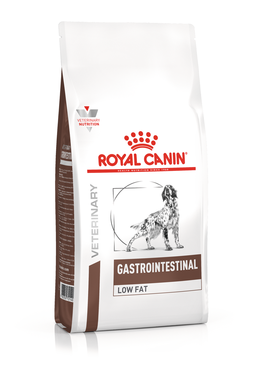 Сухой корм-диета Royal Canin Gastrointestinal Low Fat для осбак с нарушением пищеварительной системы 1.5кг.