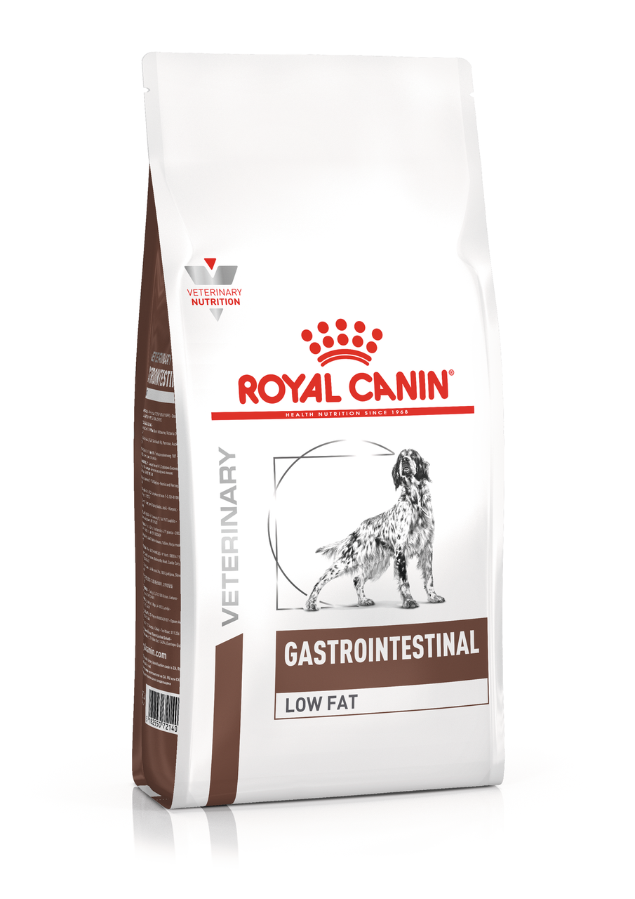 Royal Canin Gastrointestinal Low Fat сухой диетический корм со вкусом птицы для взрослых собак,1,5кг.,(Россия) - фото 1 - id-p224498349