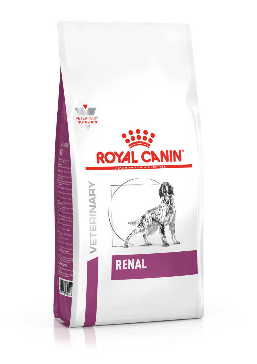Royal Canin Renal сухой диетический корм для взрослых собак для поддержания функции почек, 14кг., (Россия) - фото 1 - id-p224498429