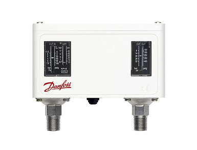 Реле низкого и высокого давления Danfoss KP-15 (двухблочное), 060-124166