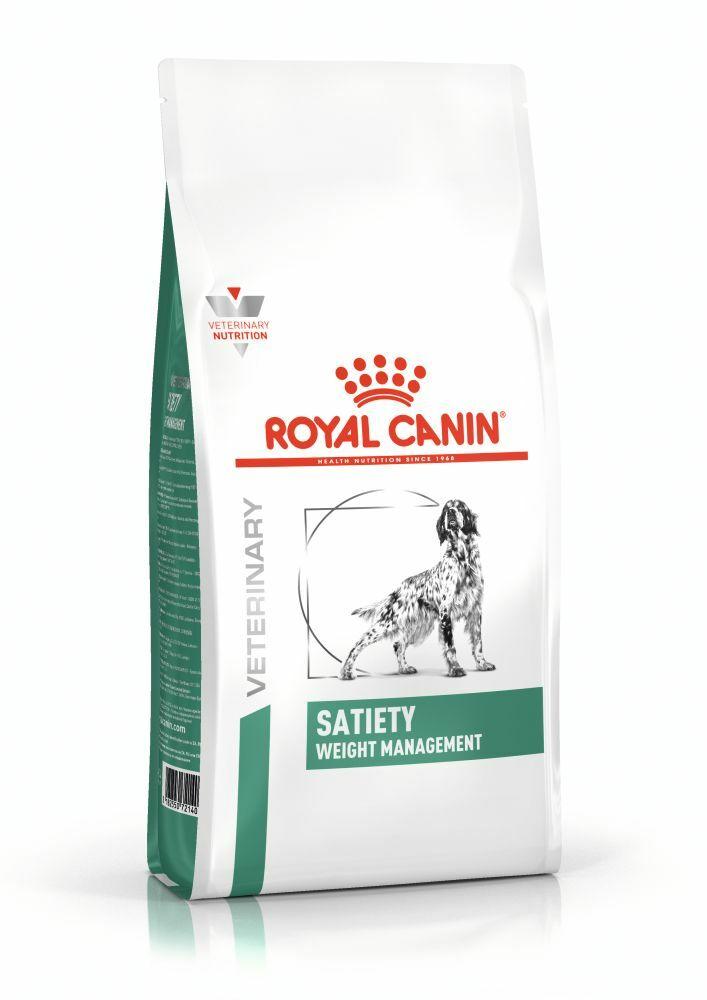 Сухой корм-диета Royal Canin Satiety Weight Management для снижения веса собак средних и крупных пород1,5кг.