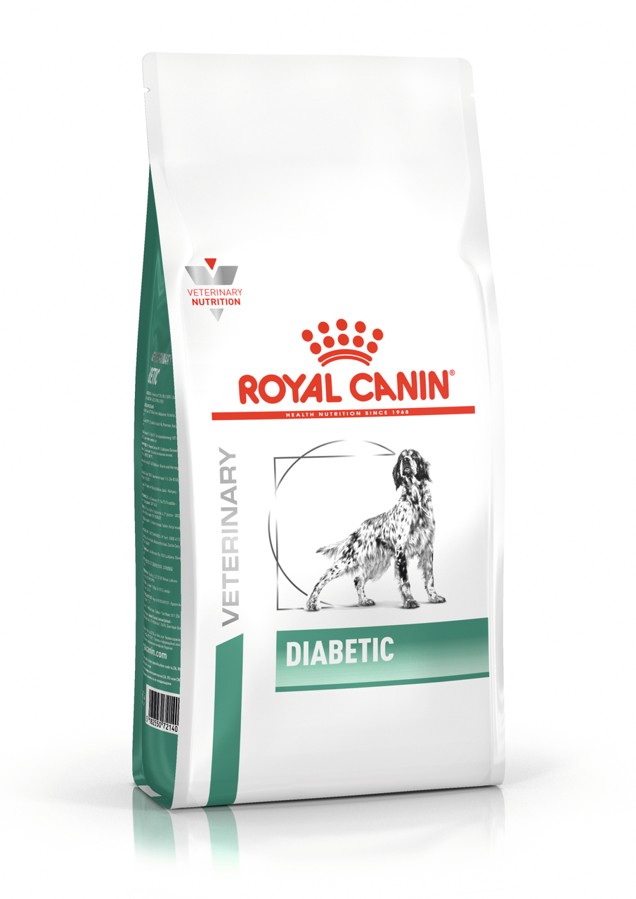 Royal Canin Diabetic сухой диетический корм со вкусом птицы для взрослых собак,1,5кг., (Россия) - фото 1 - id-p224498563