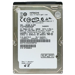 Жесткий диск (HDD) SATA Hitachi 500Gb (с разбора)