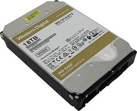 HDD 18 Tb SATA 6Gb/s Western Digital Gold WD181KRYZ 3.5"