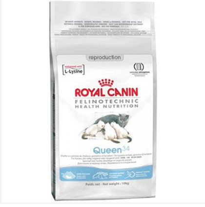 Royal Canin Queen сухой корм для беременных и лактирующих кошек со вкусом птицы, 4кг, (Россия) - фото 1 - id-p224501016