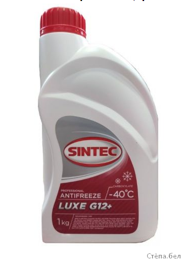 Антифриз Sintec-40 G12 plus Lux (красный) 1кг