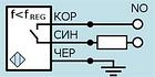 Индуктивный бесконтактный датчик в цилиндрическом латунном корпусе с резьбой М30х1,5 мм PS2RT-30M80-15N74-K, фото 2