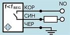 Индуктивный бесконтактный датчик в цилиндрическом латунном корпусе с резьбой М30х1,5 мм PS2R1-30M80-10B74-K, фото 2