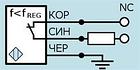 Индуктивный бесконтактный датчик в цилиндрическом латунном корпусе с резьбой М30х1,5 мм PS2R1-30M80-15N84-K, фото 2