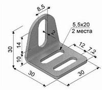 Кронштейн для крепления цилиндрического датчика с резьбой М8 PS9K-08M-3S3