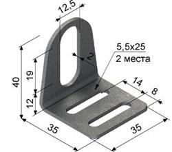 Кронштейн для крепления цилиндрического датчика с резьбой М12 PS9K-12M-3S3