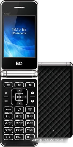 Мобильный телефон BQ-Mobile BQ-2840 Fantasy (черный) - фото 1 - id-p224504033