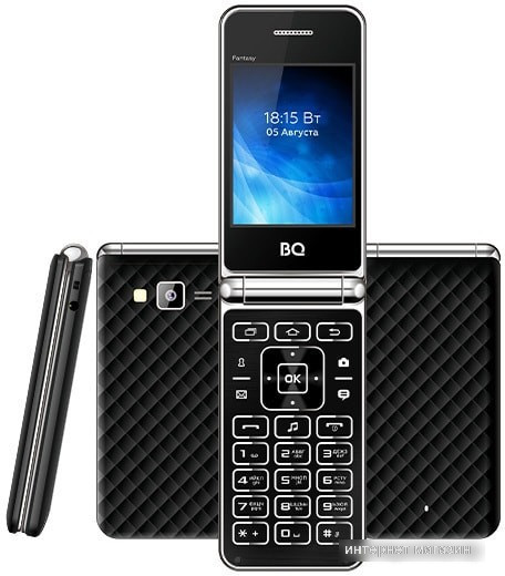 Мобильный телефон BQ-Mobile BQ-2840 Fantasy (черный) - фото 2 - id-p224504033