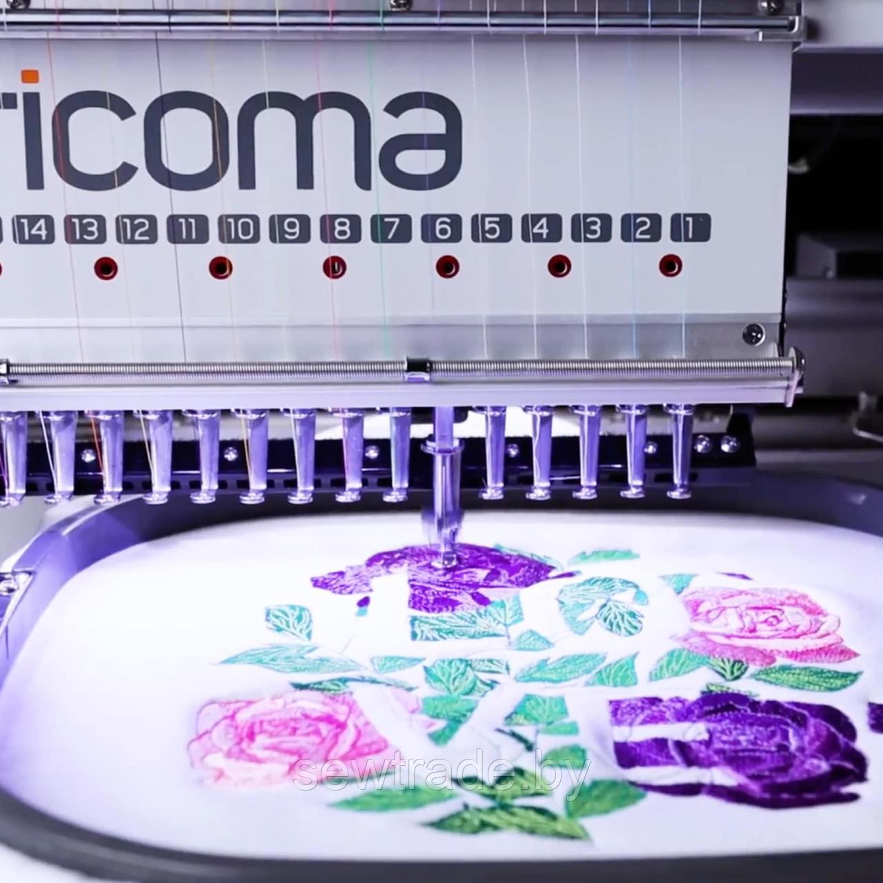 Одноголовочная промышленная вышивальная машина RICOMA SWD-1501- 10S поле вышивки 500х800 - фото 4 - id-p222975747
