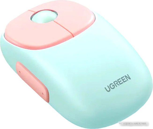 Мышь Ugreen Fun+ MU102 15722 (мятный/розовый) - фото 1 - id-p224503847