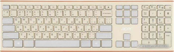 Клавиатура + мышь Acer OCC200 (бежевый) - фото 2 - id-p224503851