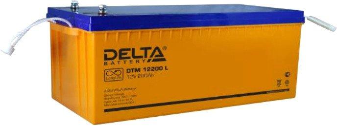 Аккумулятор для ИБП Delta DTM 12200 L (12В/200 А·ч) - фото 1 - id-p215022427