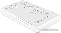 Внешний жесткий диск Transcend StoreJet 25A3 1TB White (TS1TSJ25A3W)