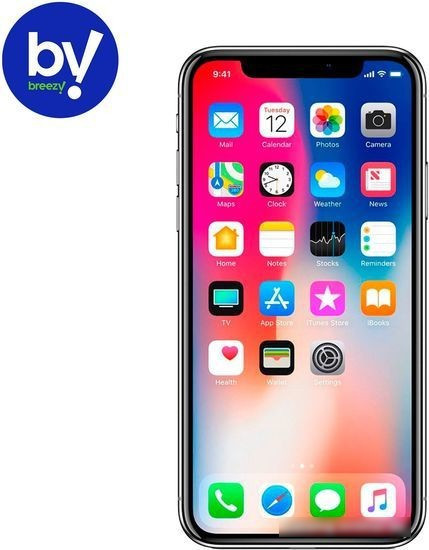 Смартфон Apple iPhone X 256GB Воcстановленный by Breezy, грейд B (серый космос) - фото 1 - id-p224504829