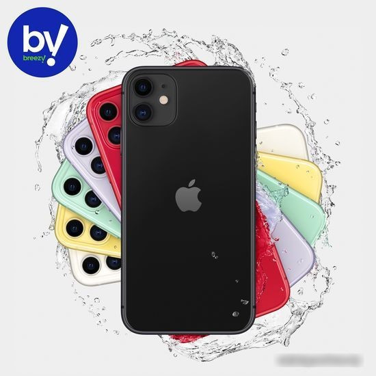 Apple iPhone 11 128GB Восстановленный by Breezy, грейд A (черный) - фото 4 - id-p224504832