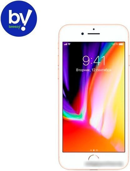 Смартфон Apple iPhone 8 64GB Воcстановленный by Breezy, грейд B (золотистый) - фото 1 - id-p224504834