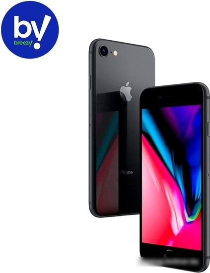 Смартфон Apple iPhone 8 64GB Воcстановленный by Breezy, грейд Q (серый космос) - фото 4 - id-p224504841