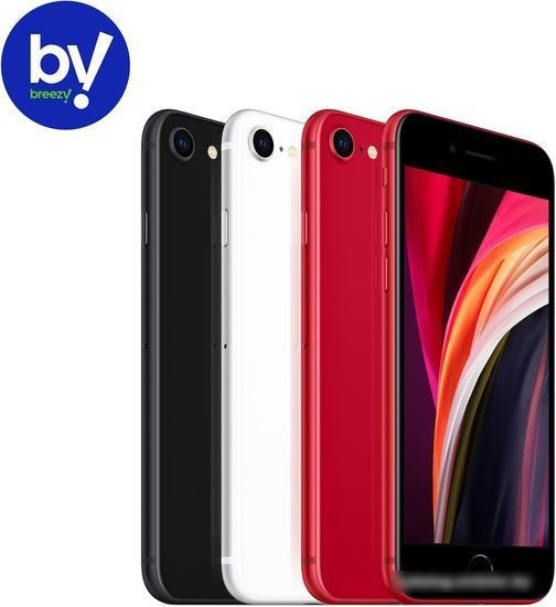 Смартфон Apple iPhone SE 64GB Воcстановленный by Breezy, грейд A+ (черный) - фото 5 - id-p224504842