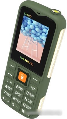 Кнопочный телефон TeXet TM-D400 (зеленый) - фото 5 - id-p224504865