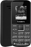 Кнопочный телефон TeXet TM-206 (черный)