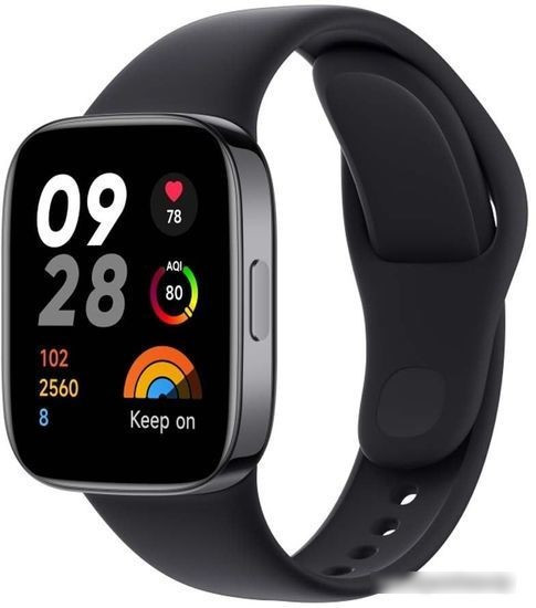 Умные часы Xiaomi Redmi Watch 3 Active (черный, международная версия) - фото 2 - id-p224504955
