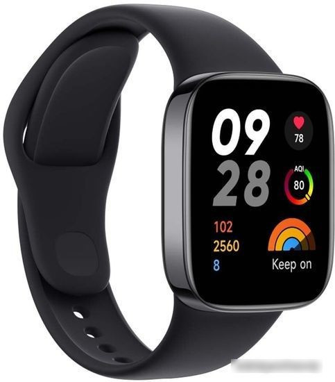 Умные часы Xiaomi Redmi Watch 3 Active (черный, международная версия) - фото 3 - id-p224504955